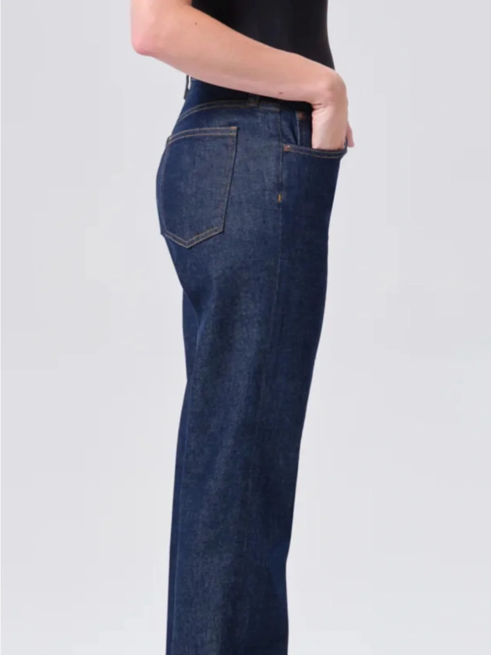 AGOLDE Kick Boot Mid Rise Stretch in Reissue - Picture 3 of 6